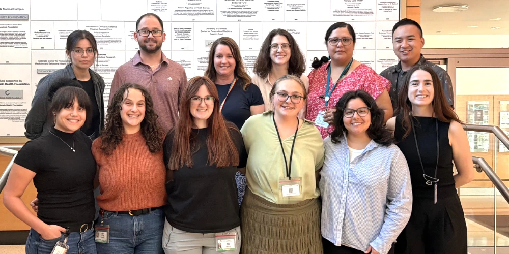 Doran lab group photo showing all current lab members